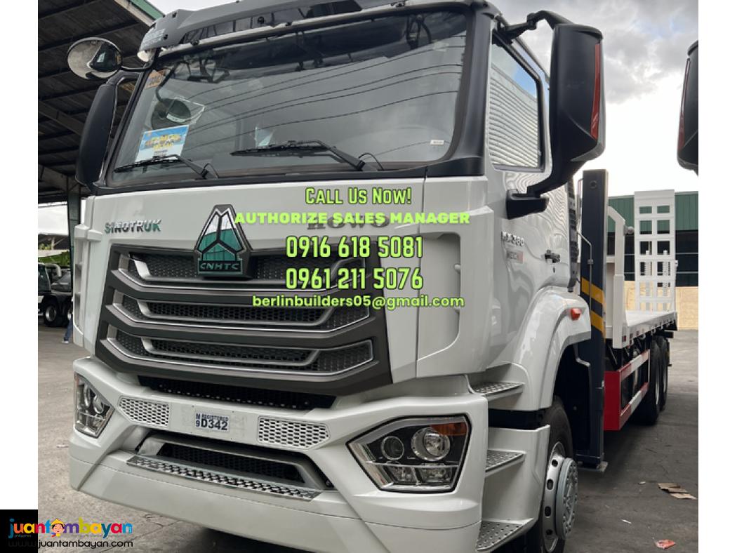 10 wheeler self loading truck 2ith 5 tons boom sinotruk howo nx