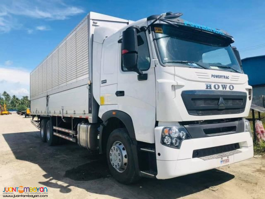 HOWO A7 WINGVAN  10W, 6X4, 380HP, 32FT, EURO 4