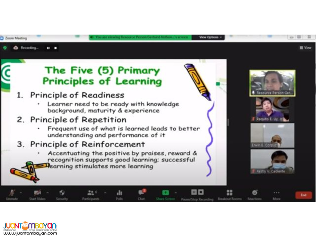 Online BBS Training DOLE Accredited Training Behavior Based Safety