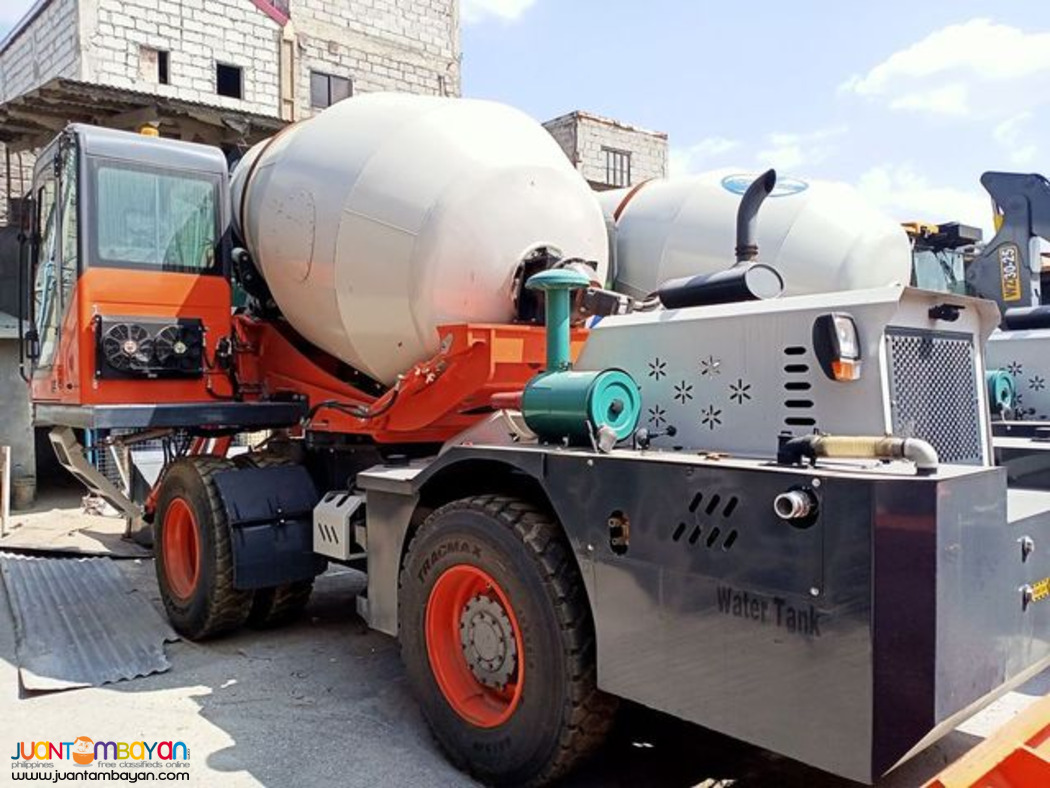 POWERTRAC,H30 SEL LOADING MIXER0.6 CBM BUCKET CAP, 5CBM DRUM CAP.
