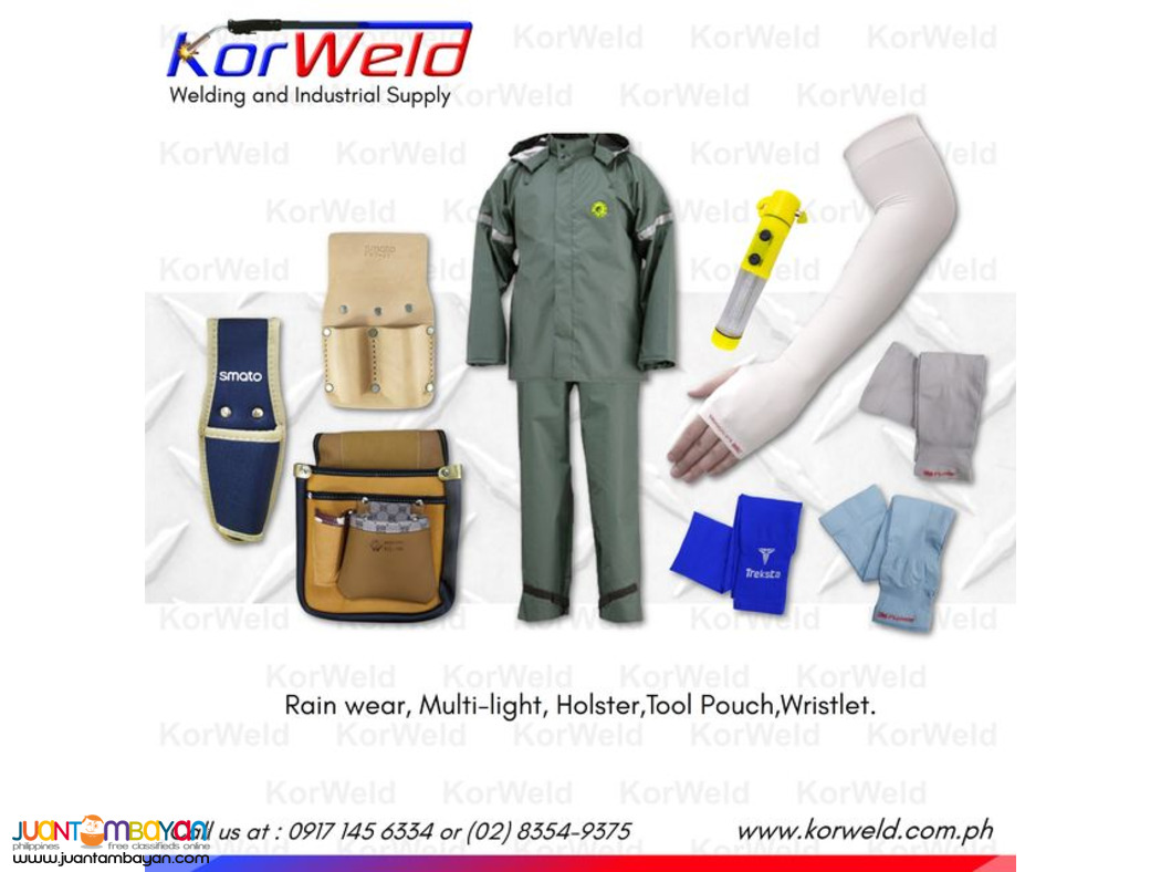 Rain wear, Multi-light, Holster,Tool Pouch,Wristlet