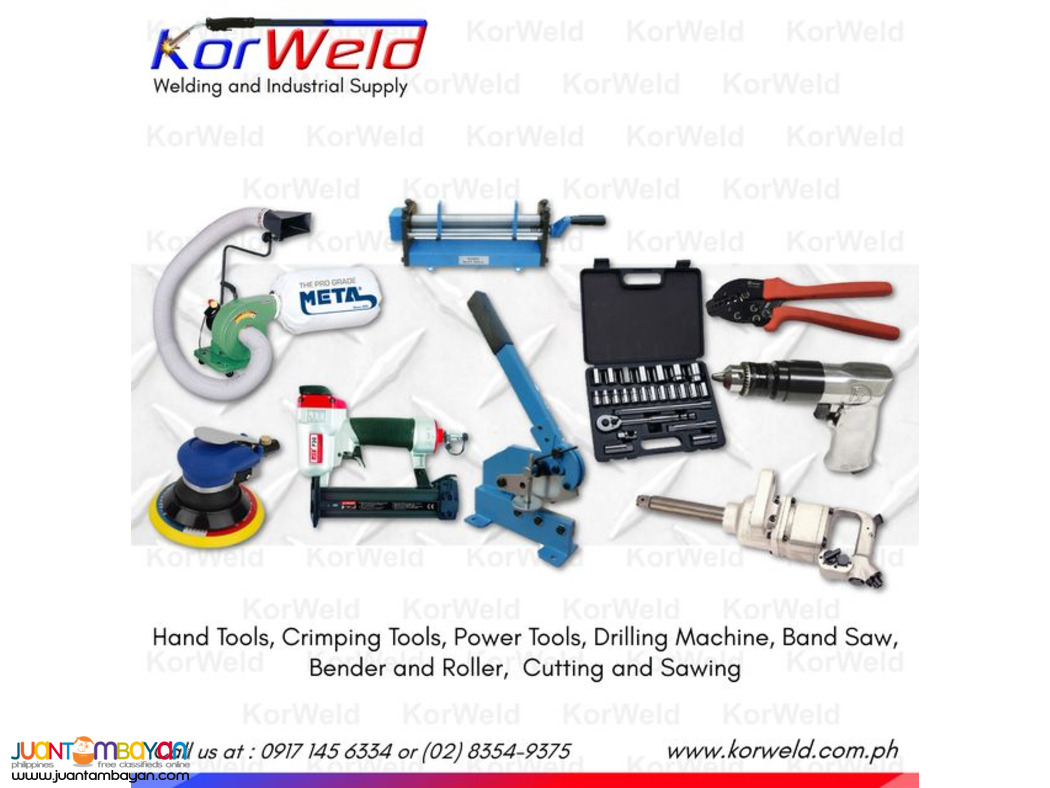 Hand Tools, Crimping Tools, Power Tools, Drilling Machine