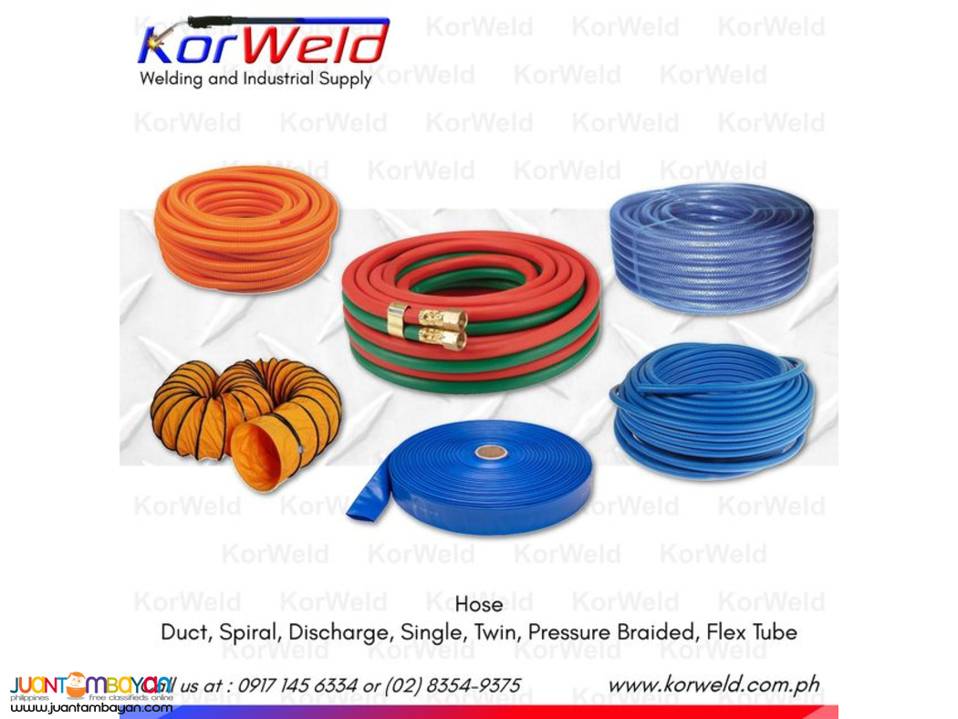 Hose Duct, Spiral, Discharge, Single, Twin, etc.