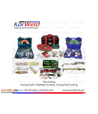 Gas Cutting Cutting Outfit, Flashback Arrestor, etc.