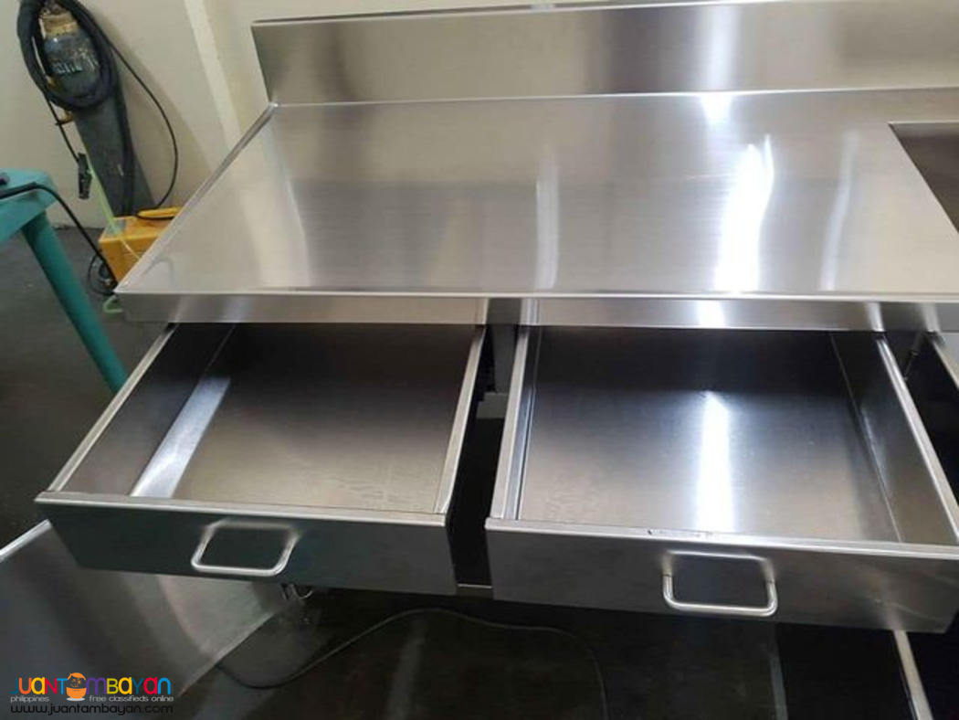 Kitchen Stainless with cabinet