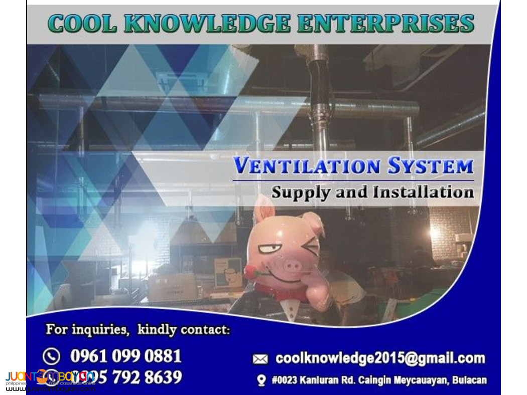 Ducting Aircon Mechanical Blower Supply