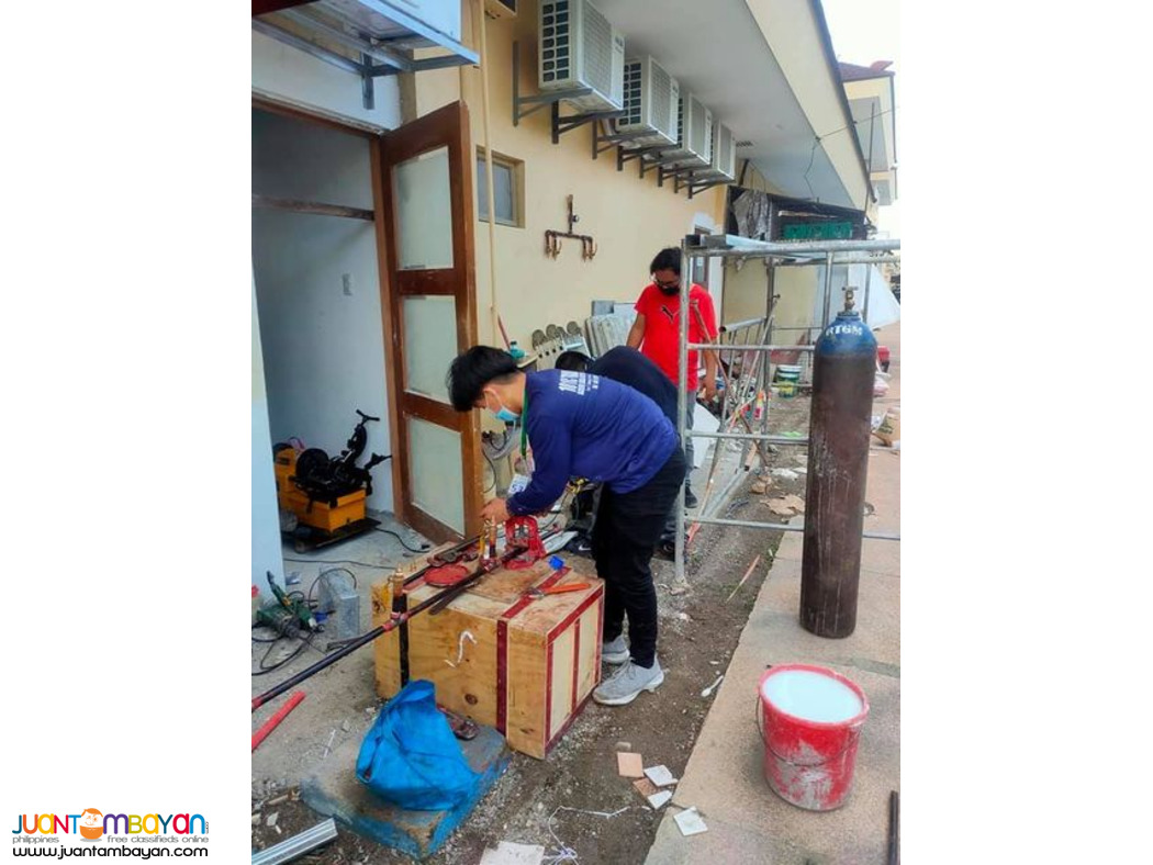 Gas Line System Supply Installation Bulacan