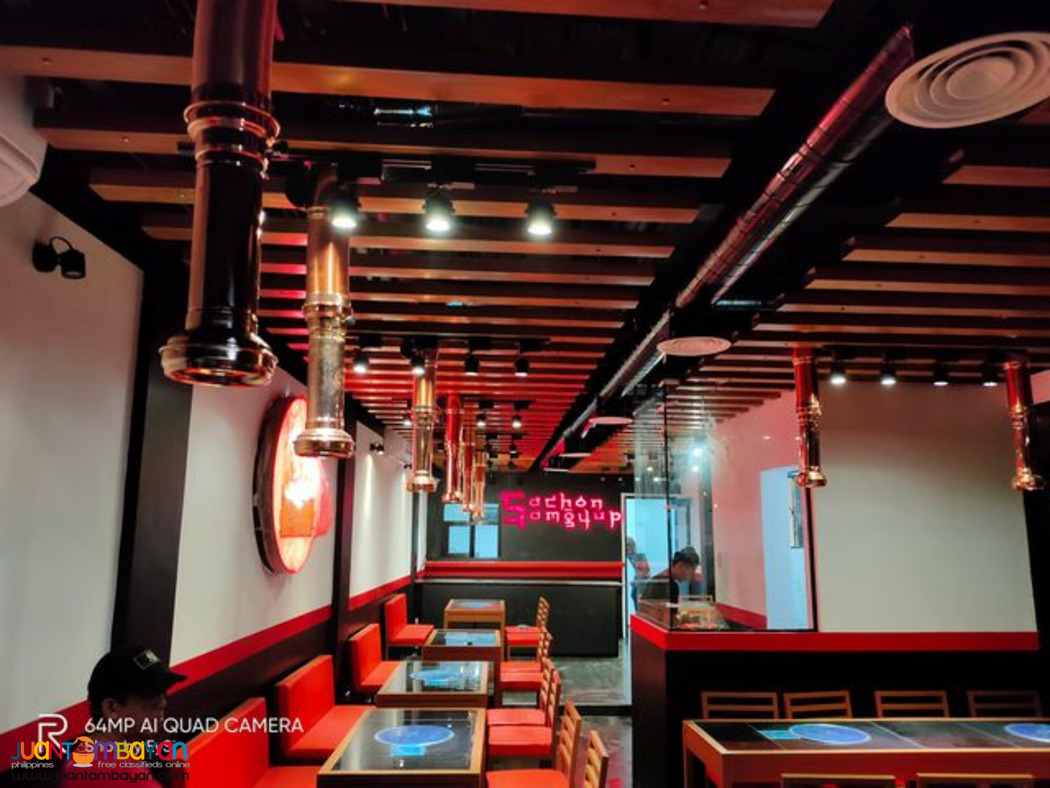 Samgyeopsal Korean Restau Ducting Exhaust smoke Pipe