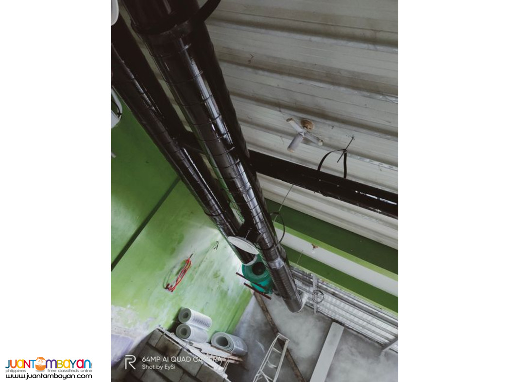 Samgyeopsal Korean Restau Ducting Exhaust smoke Pipe