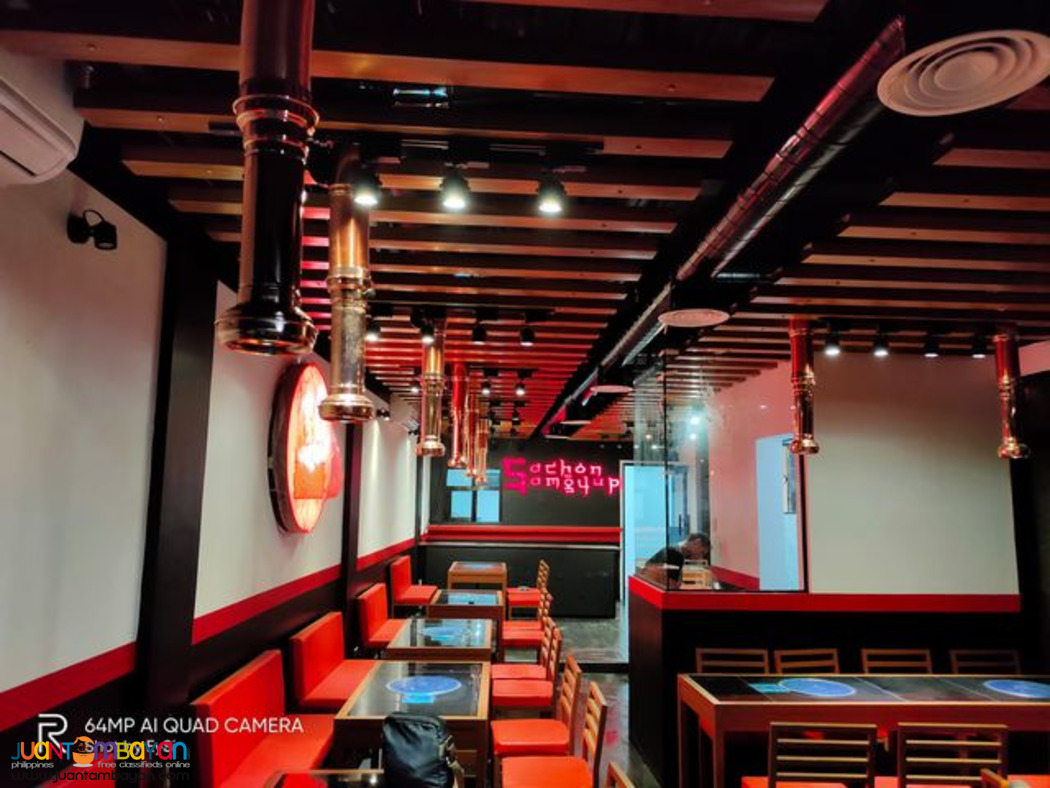 Samgyeopsal Korean Restau Ducting Exhaust smoke Pipe