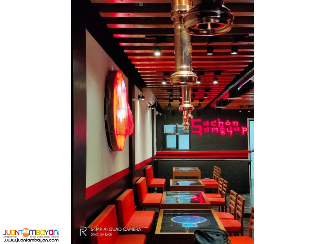 Samgyeopsal Korean Restau Ducting Exhaust smoke Pipe