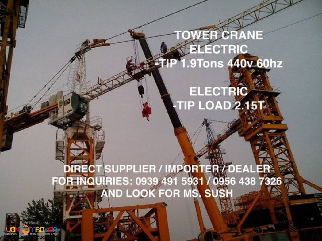 Brand new Tower Crane for Sale