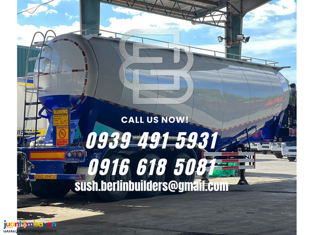 Brand new Cement Bulk Carrier Trailer 50 cubic for Sale