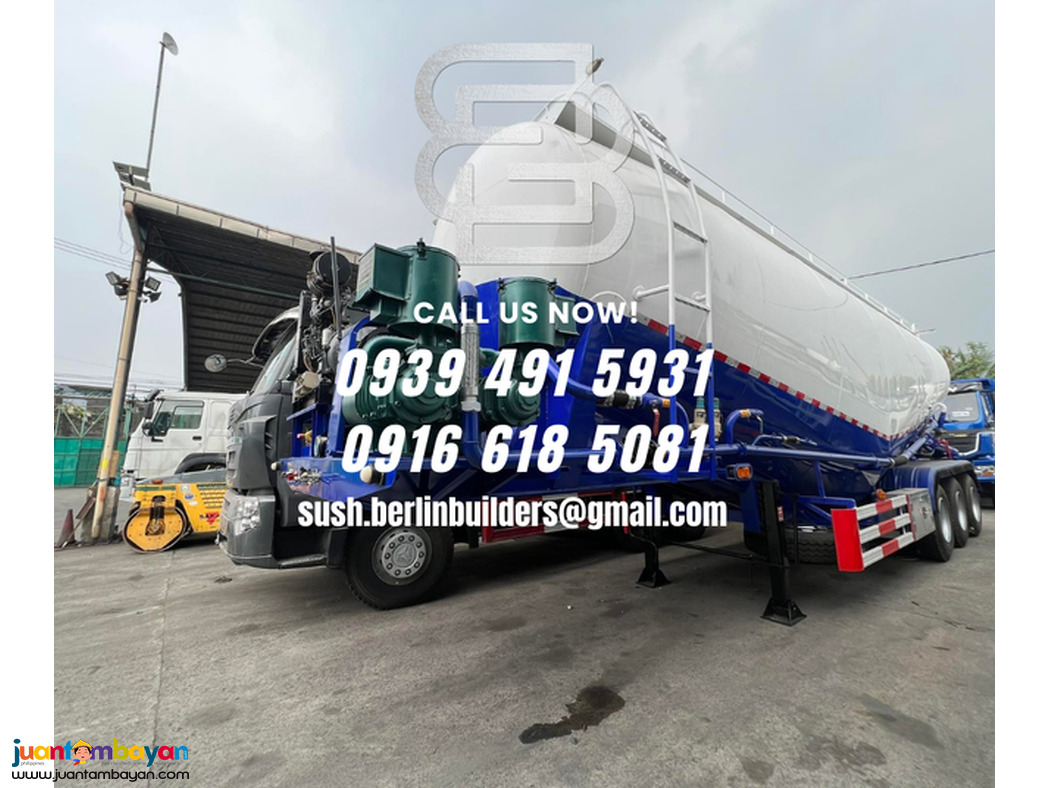 Brand new Cement Bulk Carrier Trailer 50 cubic for Sale