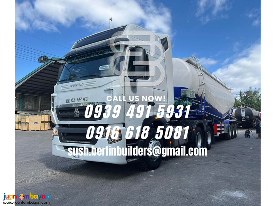 Brand new Cement Bulk Carrier Trailer 50 cubic for Sale