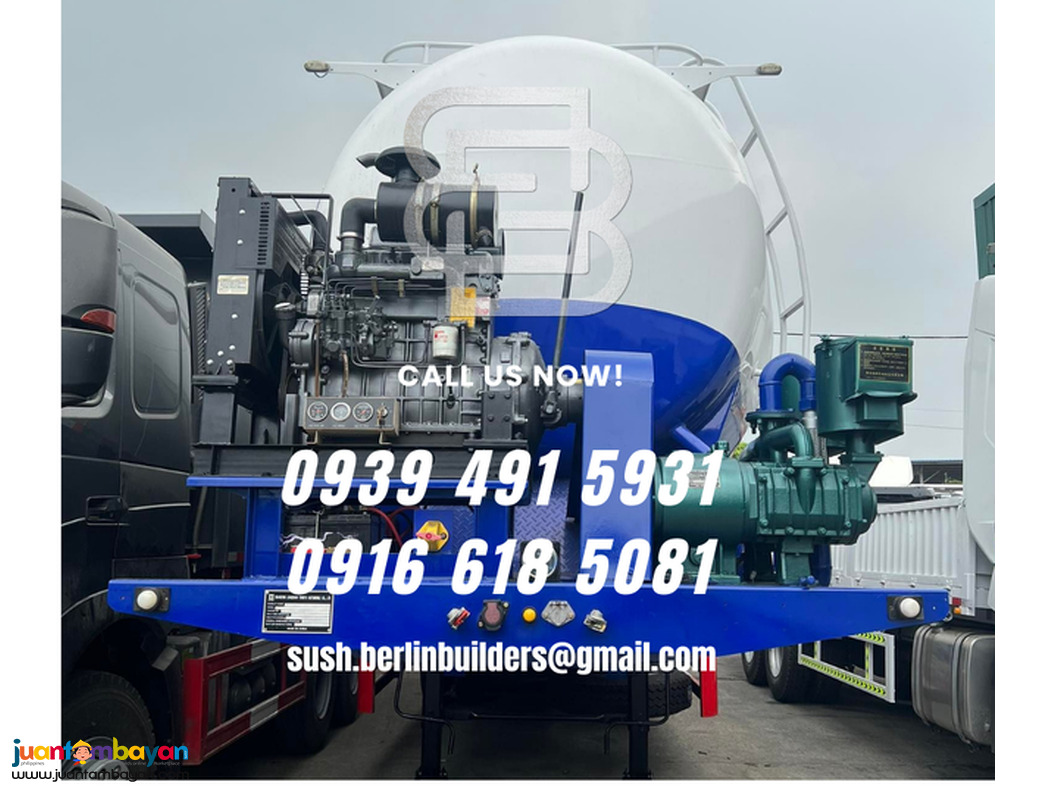Brand new Cement Bulk Carrier Trailer 50 cubic for Sale