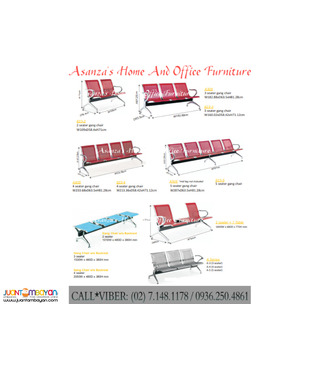 GANG CHAIR*AIRPORT CHAIR*WAITING CHAIR* (FACTORY PRICE)