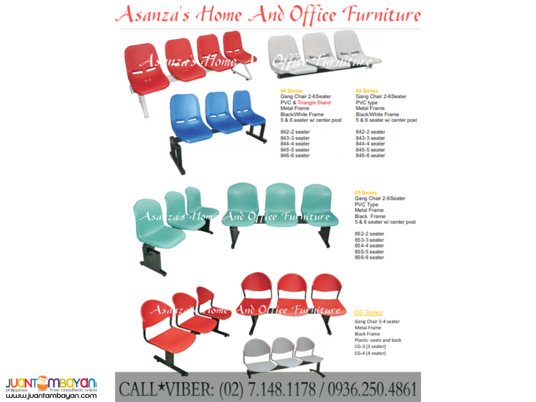 GANG CHAIR*AIRPORT CHAIR*WAITING CHAIR* (FACTORY PRICE)