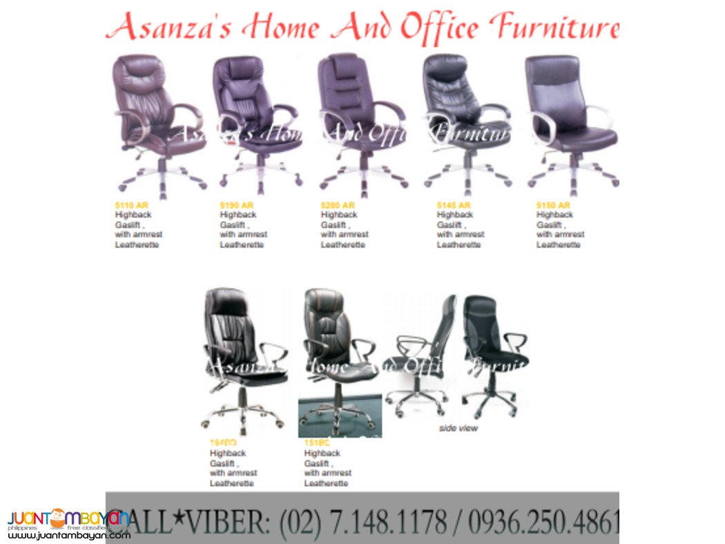 EXECUTIVE HIGHBACK CHAIR (FACTORY PRICE)