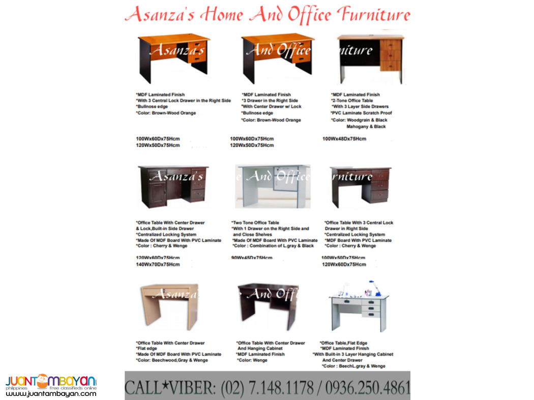 MODULAR OFFICE STAFF DESK */ FACTORY PRICE