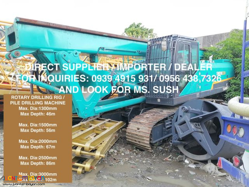 sunward rotary drilling rig machine brand new for sale
