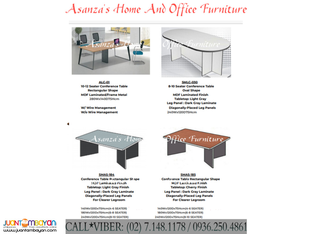 MODERN STYLE CONFERENCE TABLE */ FACTORY PRICE