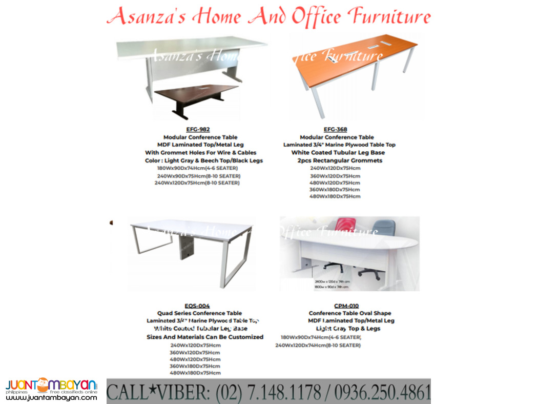 MODERN STYLE CONFERENCE TABLE */ FACTORY PRICE