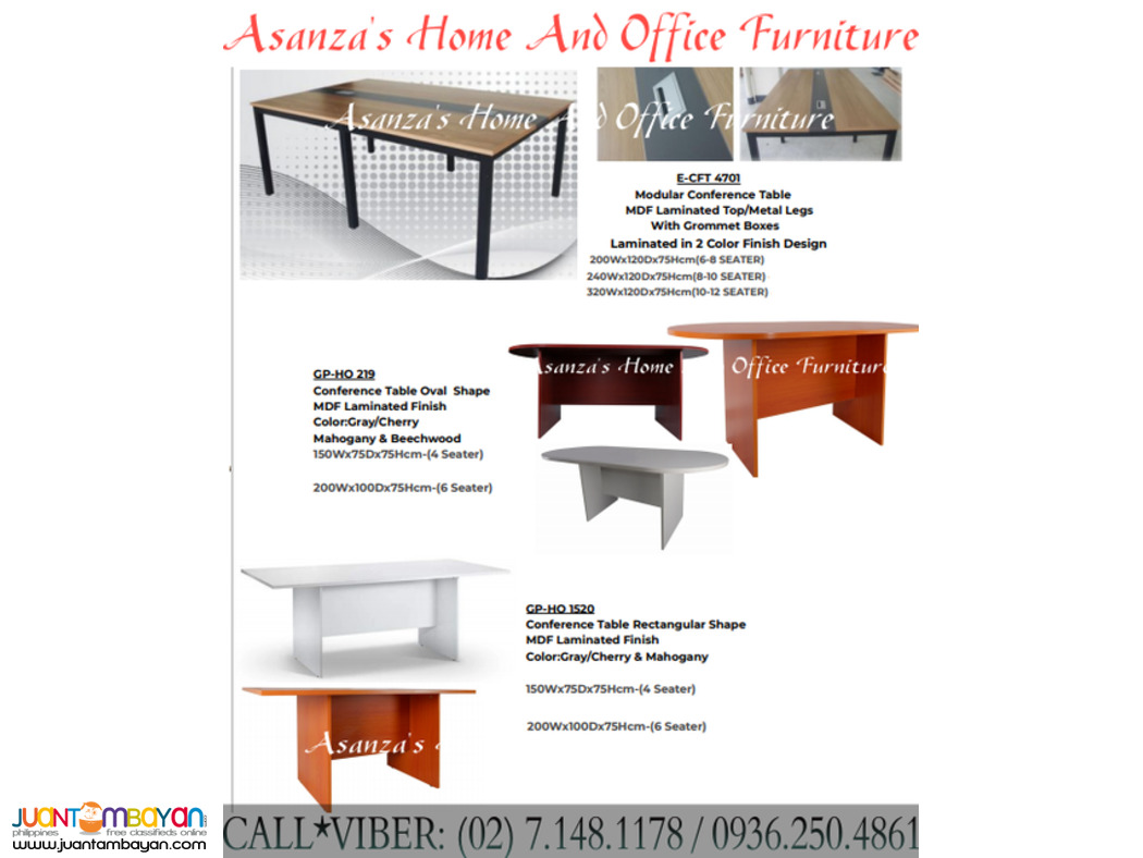 MODERN STYLE CONFERENCE TABLE */ FACTORY PRICE