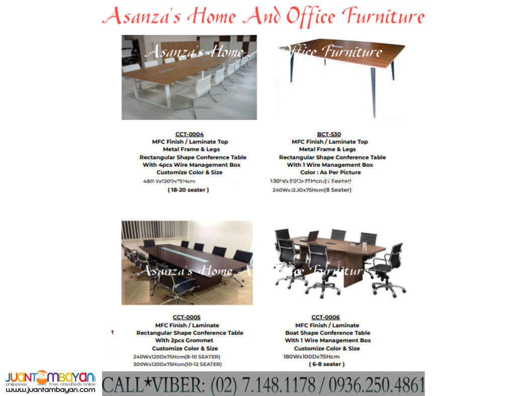 MODERN STYLE CONFERENCE TABLE */ FACTORY PRICE