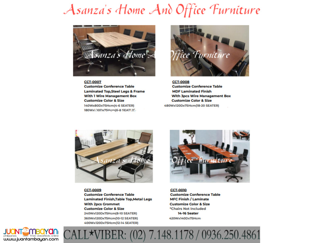 MODERN STYLE CONFERENCE TABLE */ FACTORY PRICE