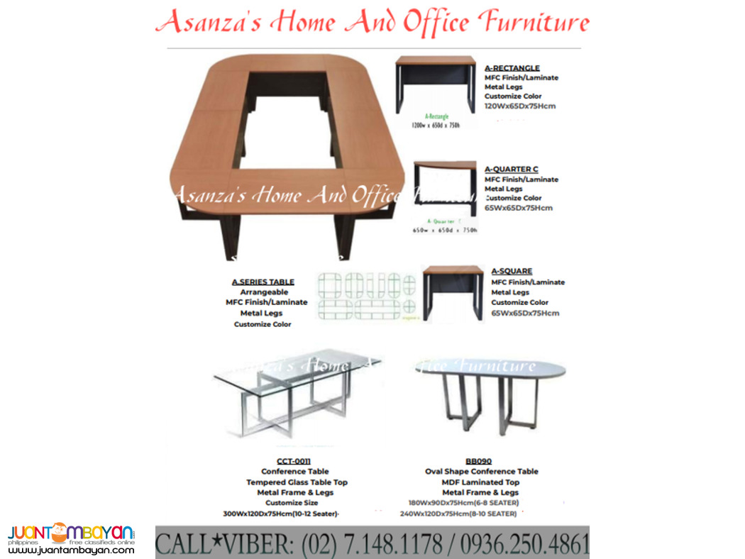 MODERN STYLE CONFERENCE TABLE */ FACTORY PRICE