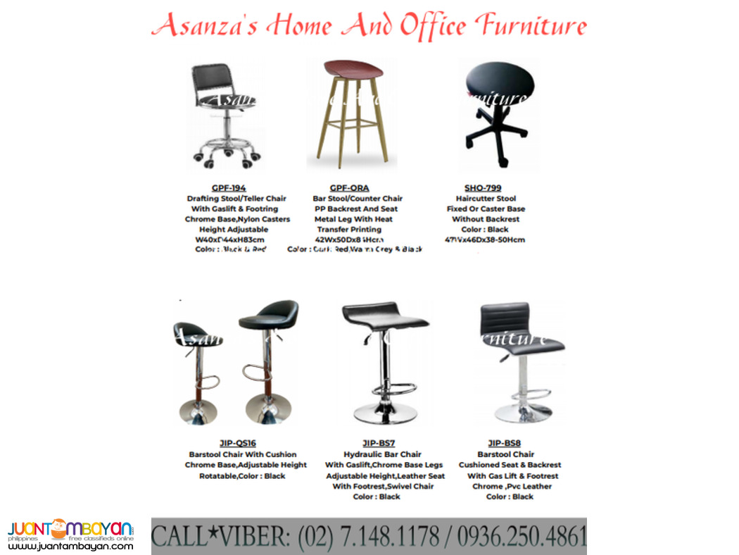 BARSTOOL / DRAFTING CHAIR * FACTORY PRICE