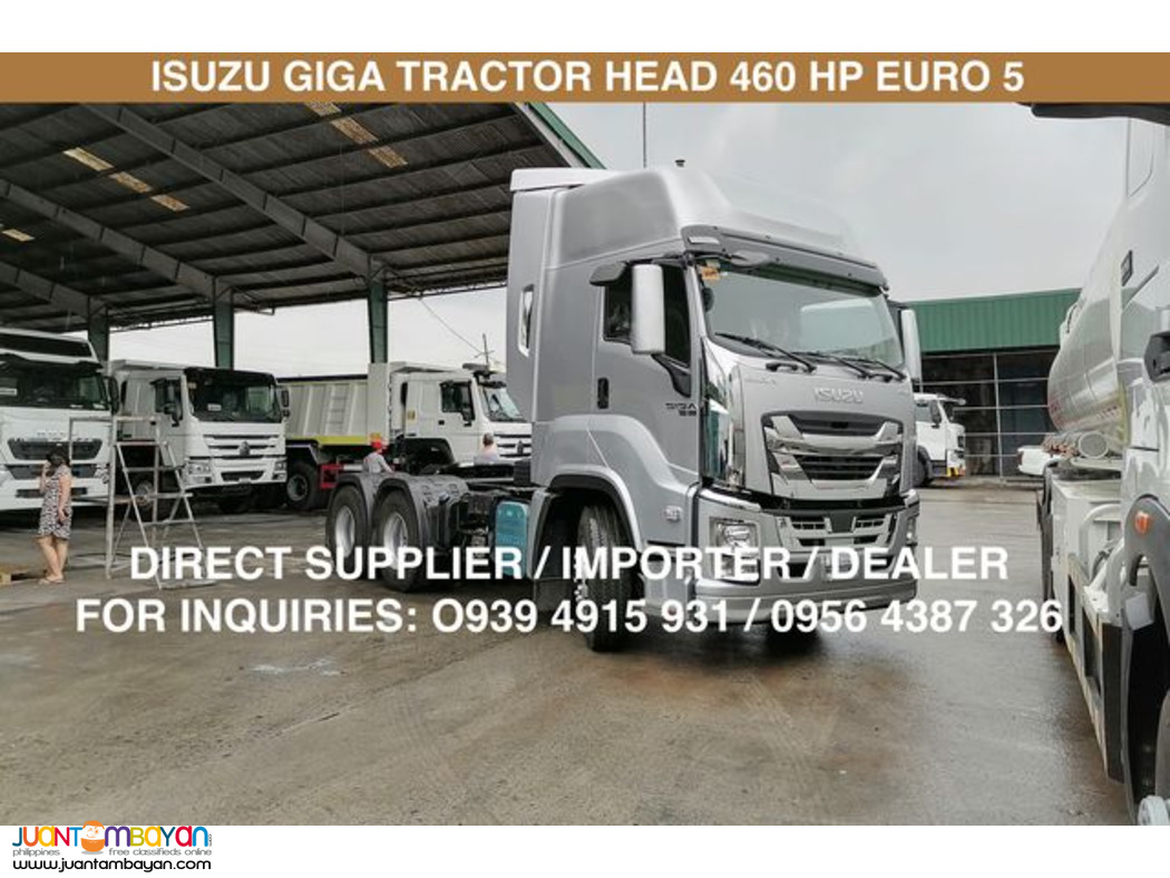 isuzu Giga Tractor Head 460hp Euro 5 brand new for sale