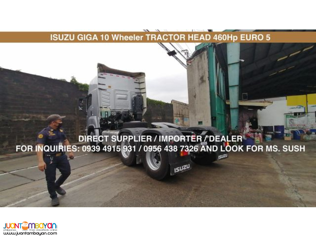 isuzu Giga Tractor Head 460hp Euro 5 brand new for sale