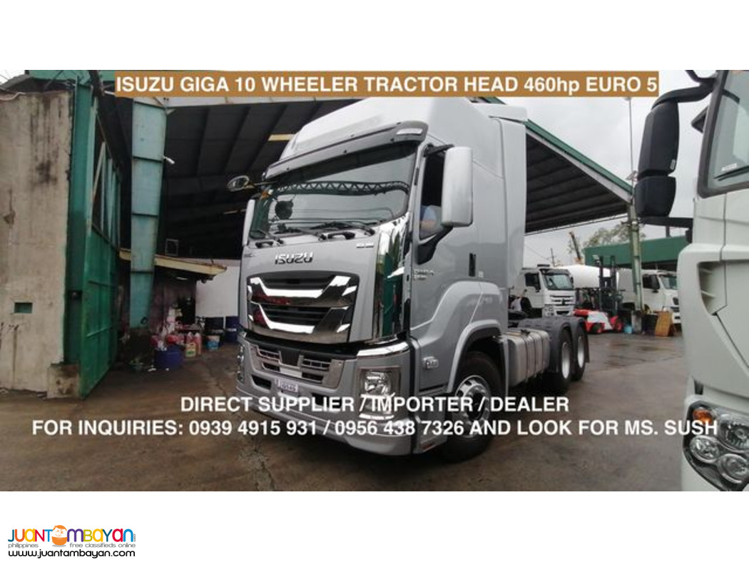 isuzu Giga Tractor Head 460hp Euro 5 brand new for sale