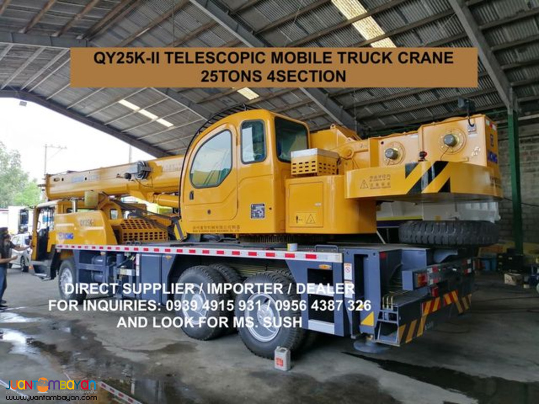 brand new xcmg mobile crane / truck crane 25tons for sale