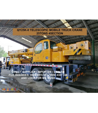 brand new xcmg mobile crane / truck crane 25tons for sale
