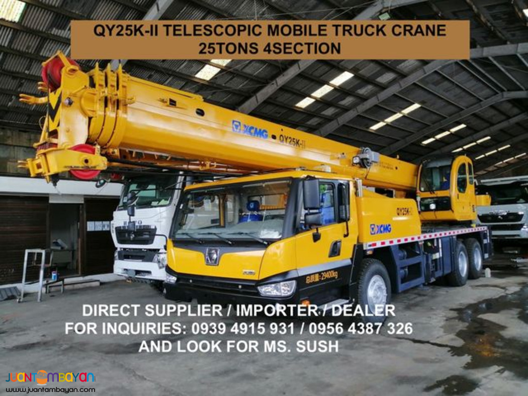 brand new xcmg mobile crane / truck crane 25tons for sale