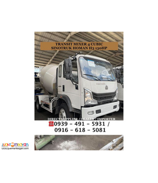 Brand new transit mixer 4, 6, 10 & 16 cubic available for sale