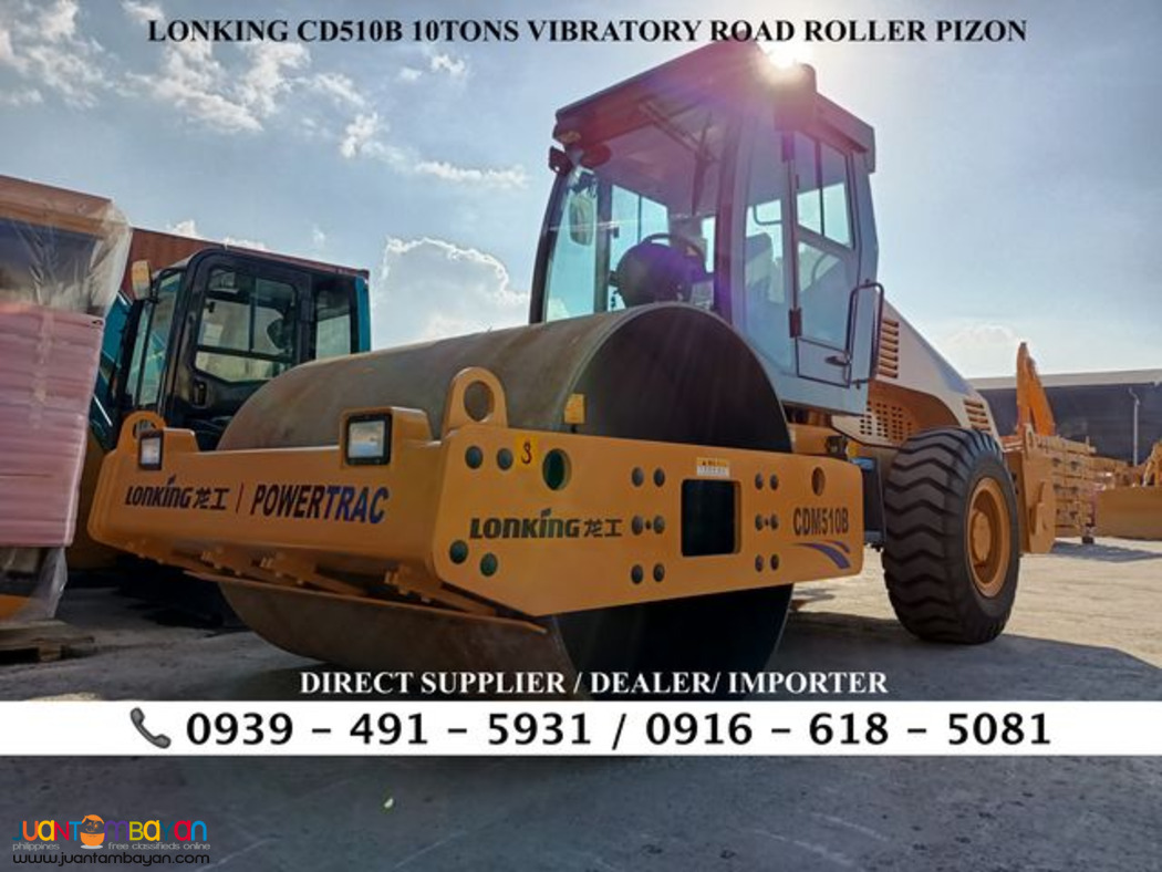 10tons brand new vibratory road roller pizon lonking for sale