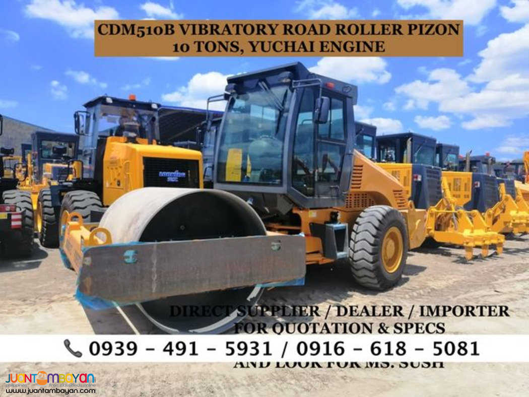10tons brand new vibratory road roller pizon lonking for sale