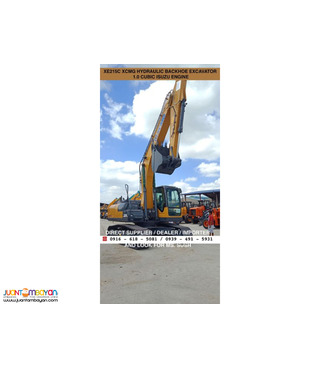 XCMG XE215C 1.0 Cubic Backhoe Excavator Isuzu Engine