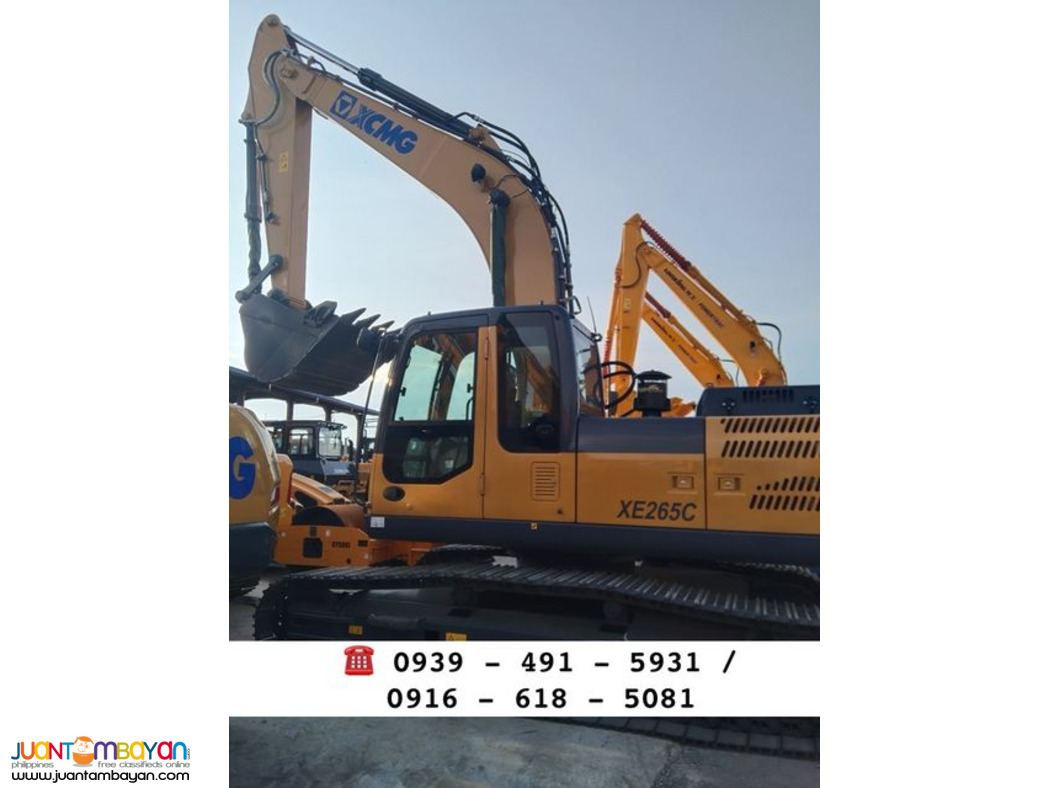 1.2 cubic Hydraulic Backhoe Excavator XCMG XE265C