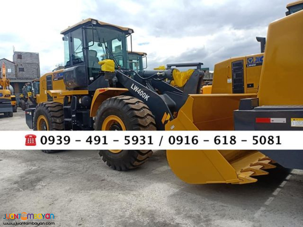 XCMG pay loader 2.4 cubic LW400 brand new for sale 