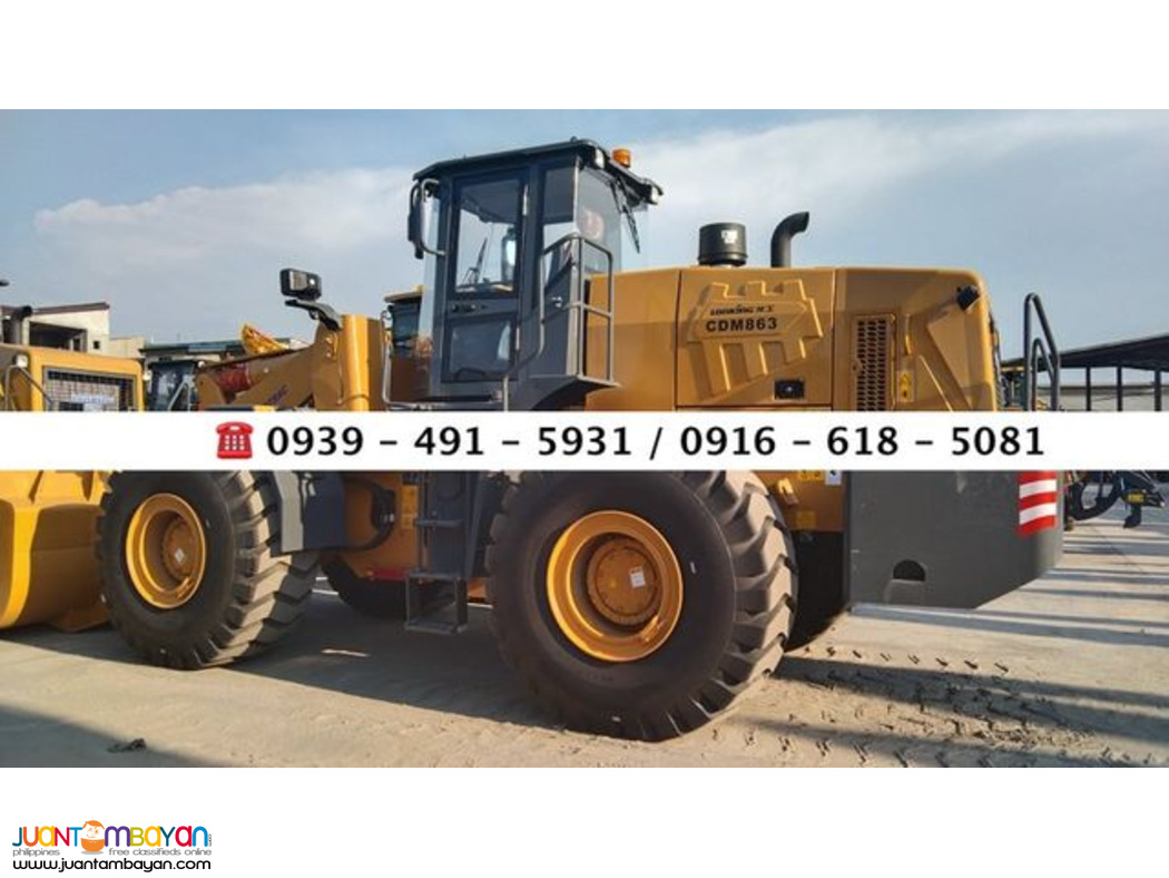 pay loader / wheel loader cdm 863 4.2 cubic Brand New