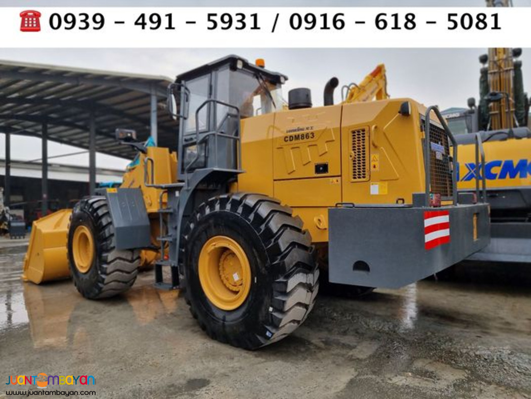 pay loader / wheel loader cdm 863 4.2 cubic Brand New