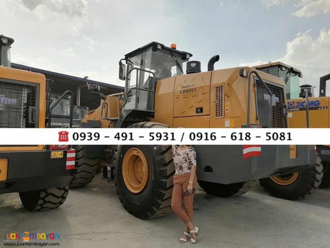 pay loader / wheel loader cdm 863 4.2 cubic Brand New
