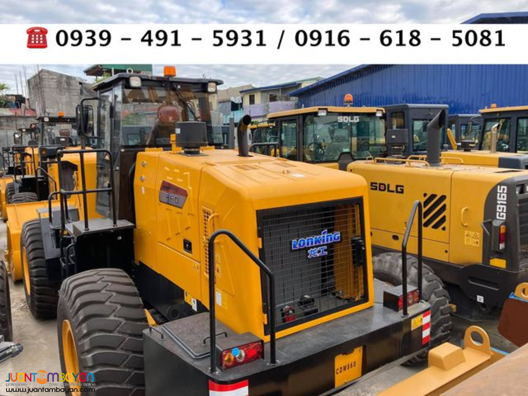 Brand New Lonking CDM860 3.5 cubic wheel Loader for sale