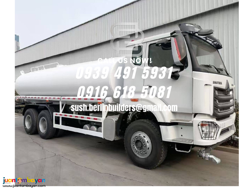 water truck 20,000 liter Sinotruk Howo Brand new for sale