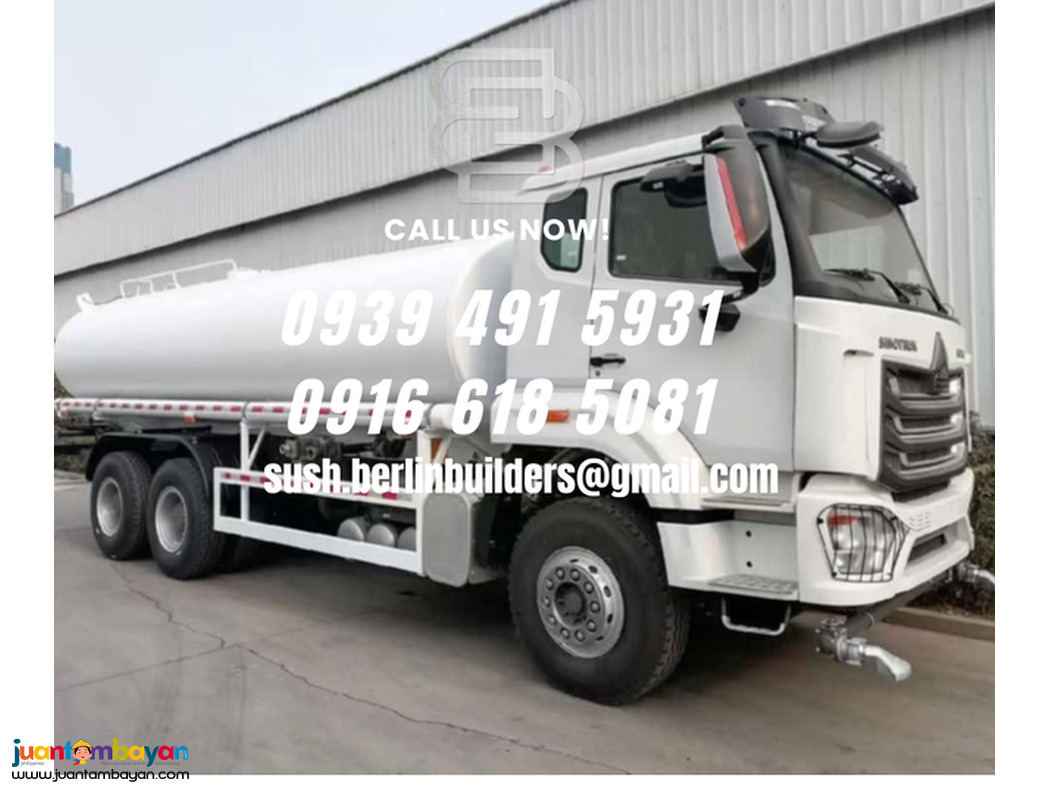 water truck 20,000 liter Sinotruk Howo Brand new for sale